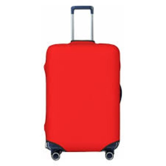 Luggage Protector / Suitcase Cover / Elastic Slip-On / NWT - Red- 22-25"- MD - Picture 1 of 6